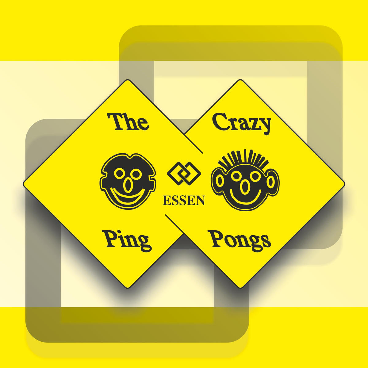 Badge der Crazy Ping Pongs